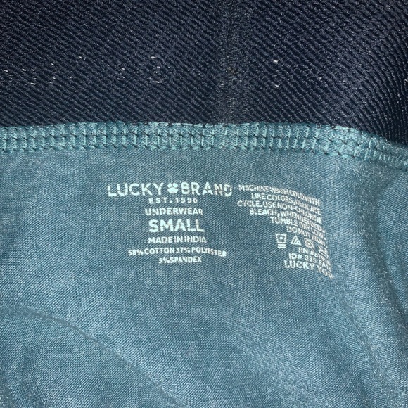 Calvin Klein and Lucky brand men’s boxer briefs size medium and one small. Lot - Picture 6 of 8